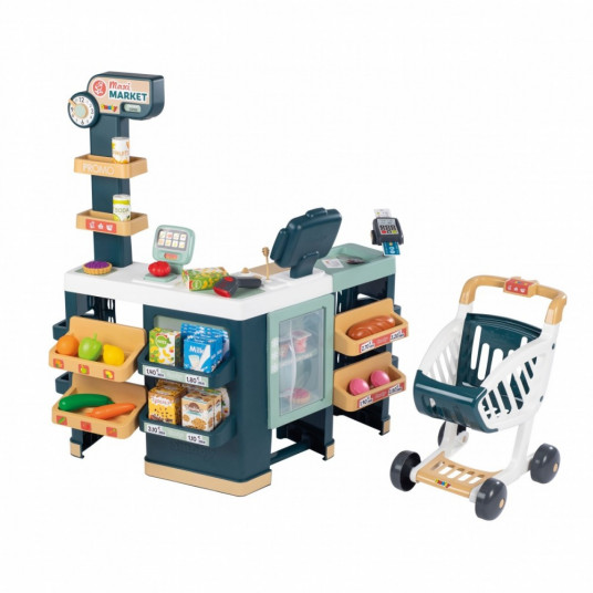 Maximarket with trolley