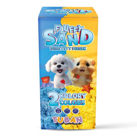 Fluffy sand - Set blue and yellow