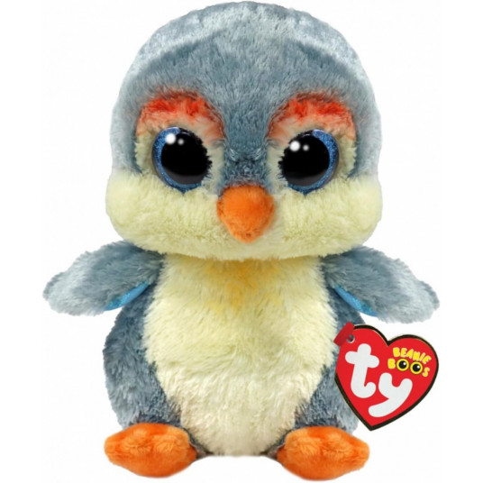 Plush toy Pingwin szary Fisher 15 cm