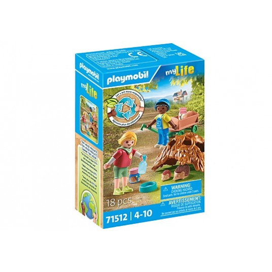 Figures set My Life 71512 Care of the hedgehog family