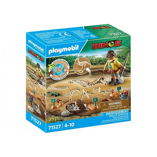 Figures set Dinos 71527 Archaeological dig with dinosaur skeleton