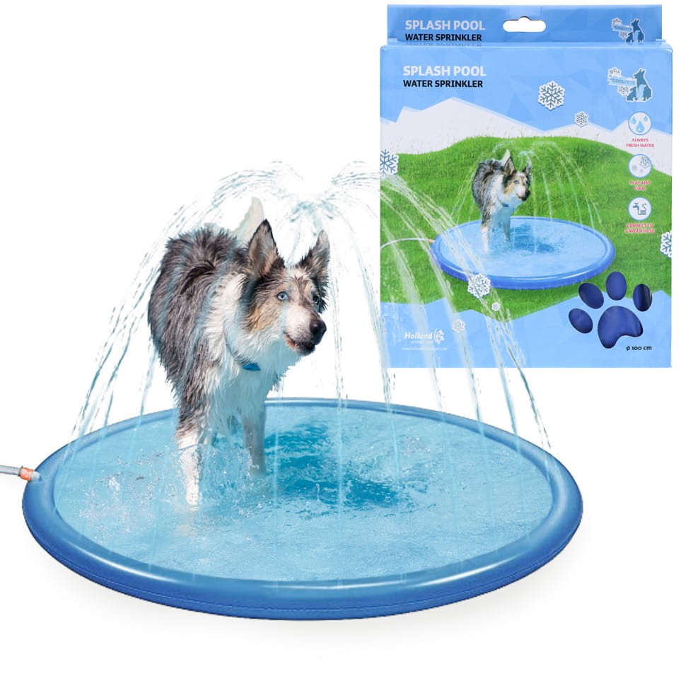 Baseinas - fontanas šunims „Splash Pool Watersprinkler“, CoolPets