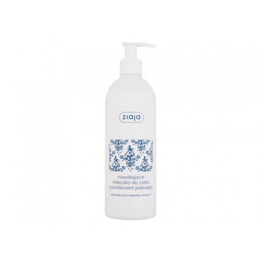 Kūno losjonas Ziaja Silk Proteins Moisturizing Body Lotion, 400ml