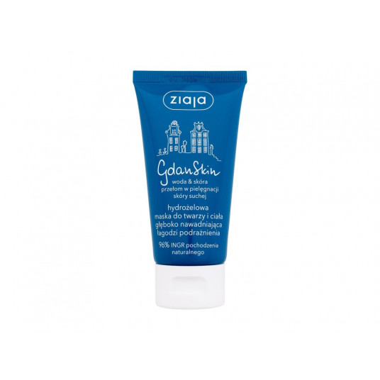 Veido kaukė Ziaja GdanSkin Hidrogelinė veido kaukė, 50ml