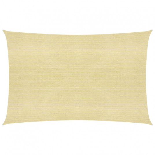 Uždanga nuo saulės, smėlio spalvos, 5x8m, HDPE, 160g/m²