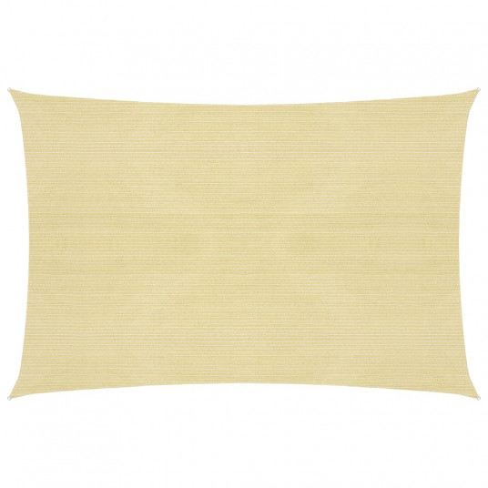 Uždanga nuo saulės, smėlio spalvos, 5x7m, HDPE, 160g/m²