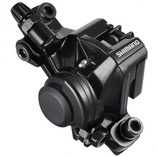 Diskiniai stabdžiai Shimano F/R Black BR-M375