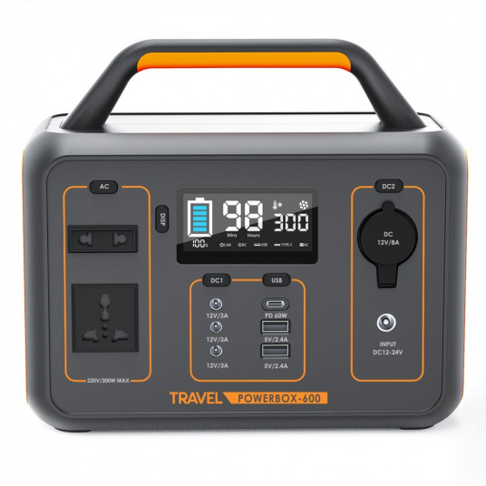 TRAVEL POWERBOX 600 nešiojama elektrinė
