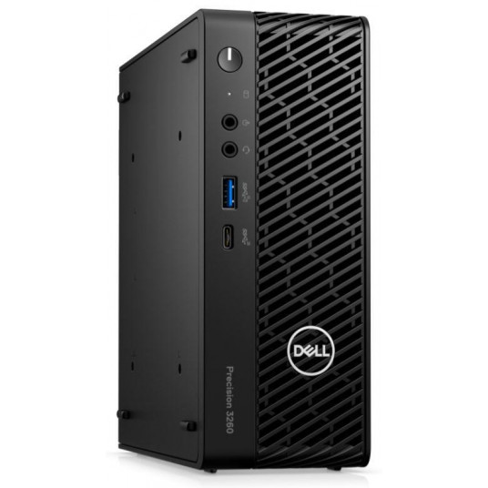 PC|DELL|Precision|3260|Verslas|CFF|CPU Core i7|i7-13700|2100 MHz|RAM 16GB|DDR5|5600 MHz|SSD 512GB|Grafikos plokštė NVIDIA T1000|4GB|Windows 11_Pro|Spalva