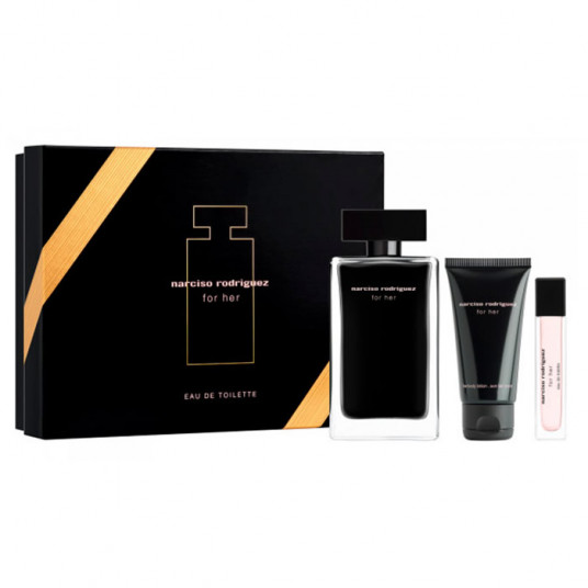 Narciso Rodriguez For Her Eau Toilette Spray 100 ml Kalėdų rinkinys 2022 m.