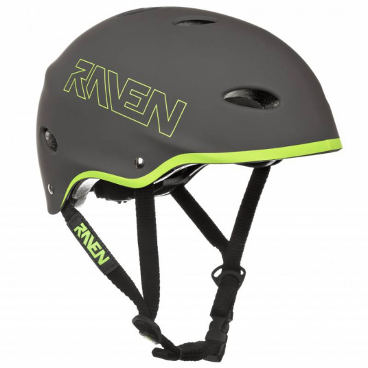 Šalmas Raven Grey Lime S