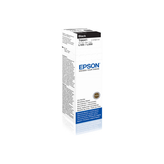 Epson T6641 juodo rašalo buteliukas