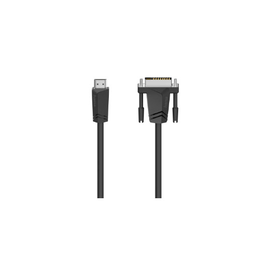 Kabelis HAMA HDMI-DVI/D 1.5m Juodas