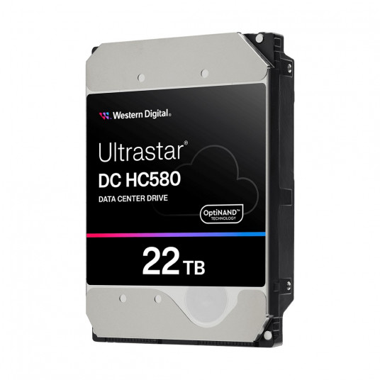 „Western Digital Ultrastar DC HC580 WUH722422ALE6L4 HDD“ serverio diskas (22 TB; 3,5 colio; SATA III)