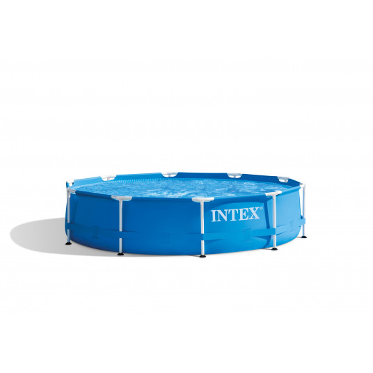 Intex 305x76 cm, Age 6+ Metal Frame Pool Blue