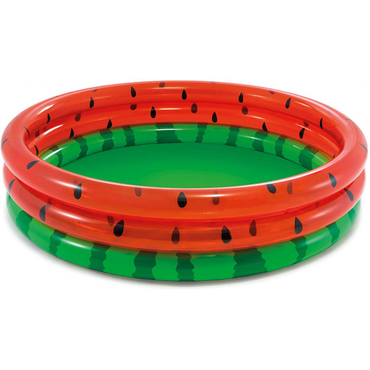 Baseinas Intex Watermelon Pool Round, Multi Colour, 168 x 38cm, Age 2+
