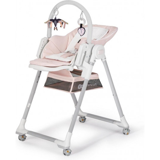 KINDERKRAFT aukšta maitinimo kėdė LASTREE, pink, KHLAST00PNK0000