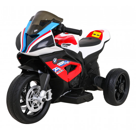 Vaikiškas elektrinis motociklas - BMW HP4, raudonas