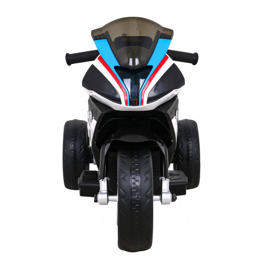 Elektrinis triratis motociklas BMW HP4, baltas