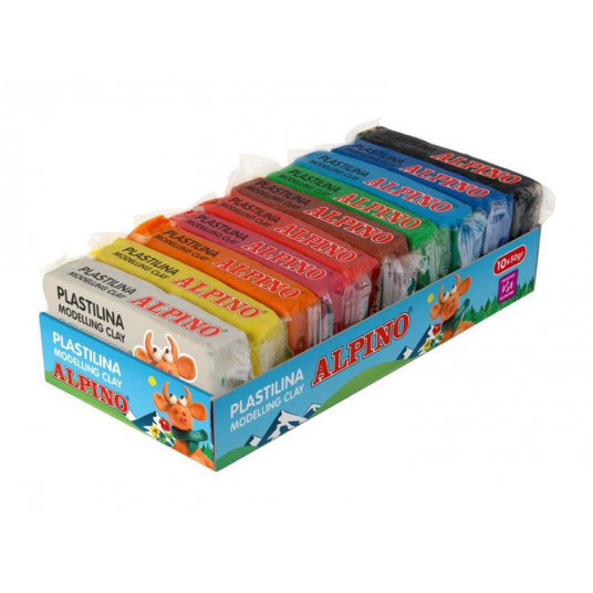 Plastilinas ALPINO 10sp x 50g