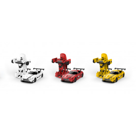 RASTAR Lietus 1:32 Mercedes-Benz GT3 AMG transformuojamas automobilis su šviesom ir garsu, 62300
