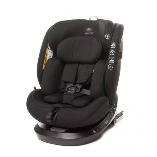 4baby auto-kėdutė 0-36 kg, juoda