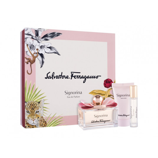 Parfumuotas vanduo Salvatore Ferragamo Signorina, 100ml, Rinkinys