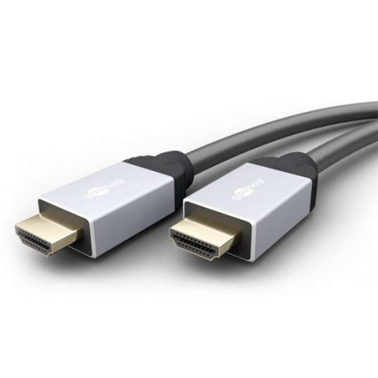 Goobay 75053 HighSpeed HDMI™ jungties kabelis su eternetu, 1m