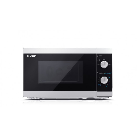 Sharp mikrobangų krosnelė YC-MS01E-S Laisvai pastatoma, 20 l, 800 W, sidabrinė