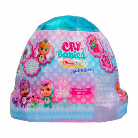 Doll Cry Babies Magic Tears Icy World Dinos