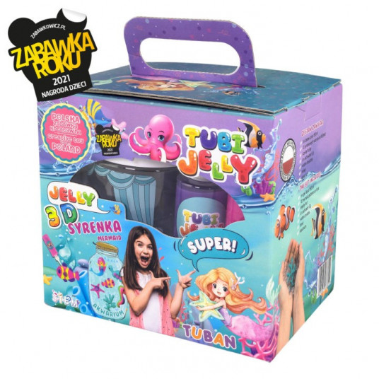 Tubi Jelly set 6 colors small aquarium