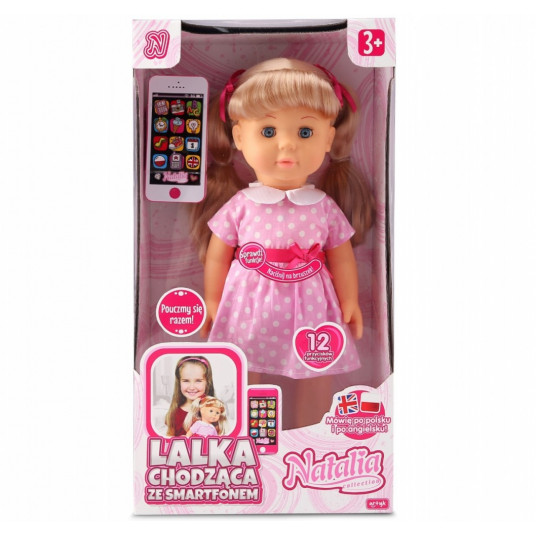 Artyk Natalia doll walking with a smartphone 41
