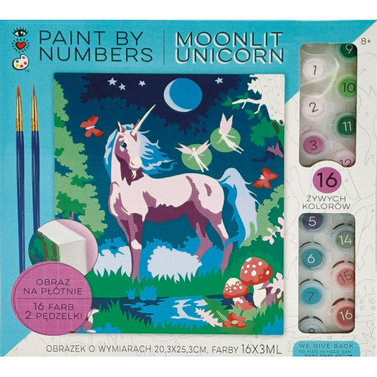 Painting by numbers Unicorn