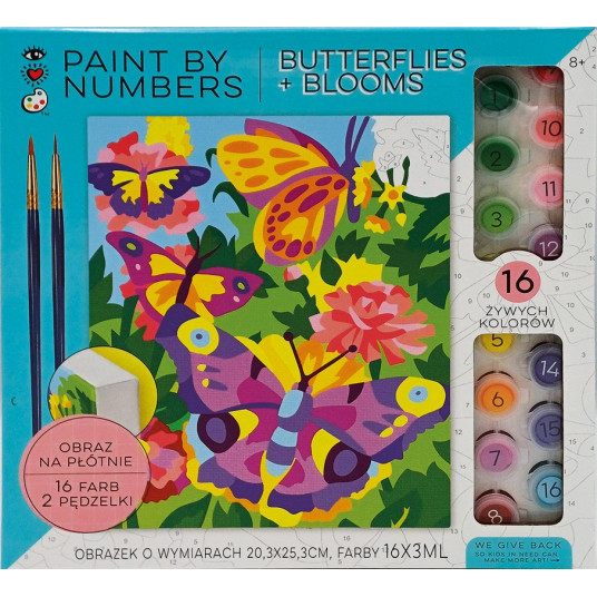 Painting by numbers Butterflies