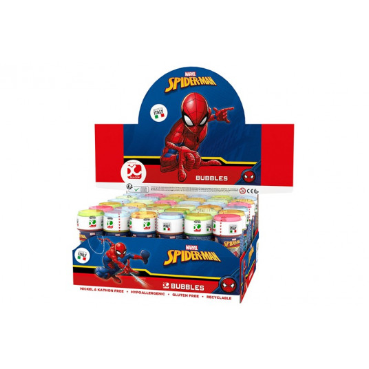 Soap bubbles 60 ml Spiderman display 36 pcs