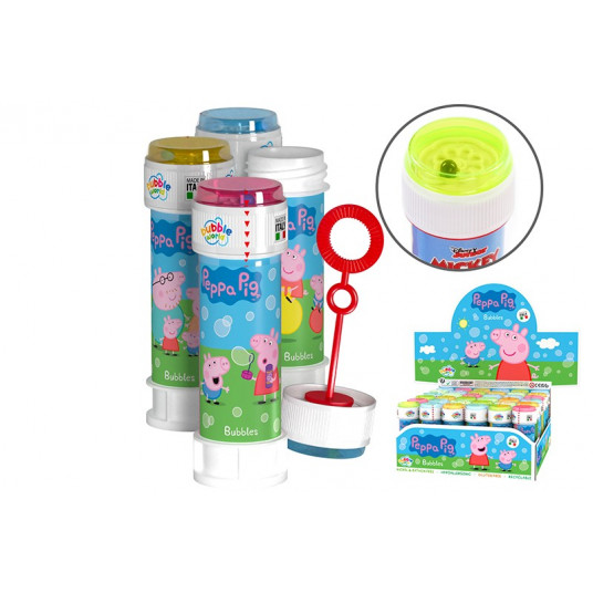 Soap bubbles 60 ml Peppa Pig display 36 pcs