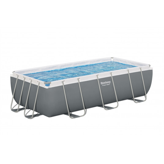Karkasinis baseinas BESTWAY Pool Rack 404x201x100cm POWER Steel