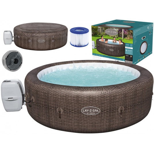 Bestway sūkurinė vonia "Lay-Z-Spa ST. MORITZ", 5-7 asmenims
