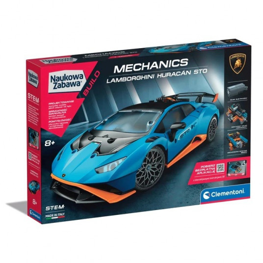 Clementoni Science Fun Lamborghini Huracan STO 50752 Mechanics Lab
