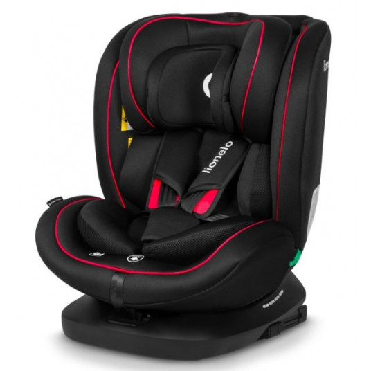 Automobilinė kėdutė Bastiaan I-Size juoda raudona 40-150 cm