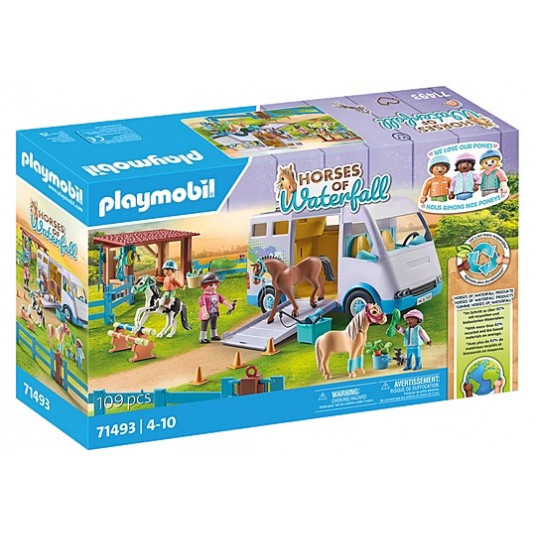 Arklių figūrėlių rinkinys 71493 Mobilios jodinėjimo pamokos