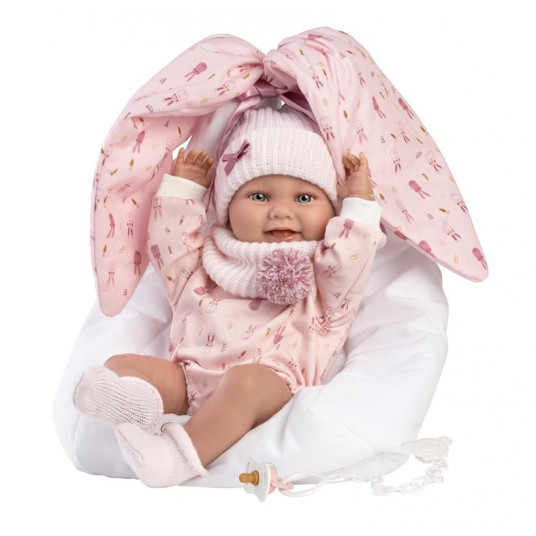 Nica vinilo lėlė kūdikiui 40 cm