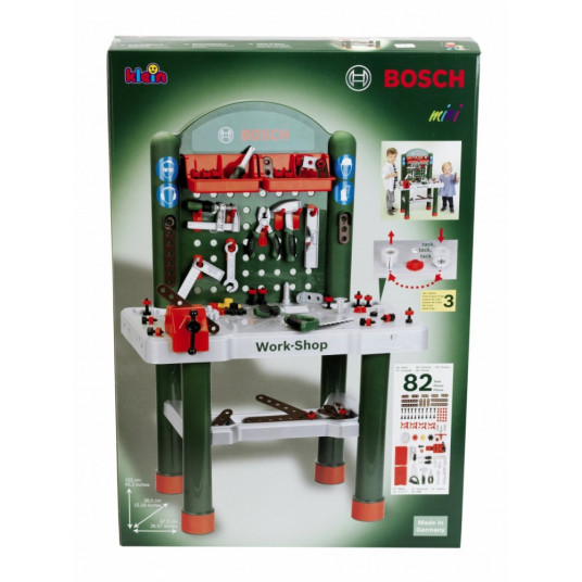 Bosch dirbtuvės 82 vnt
