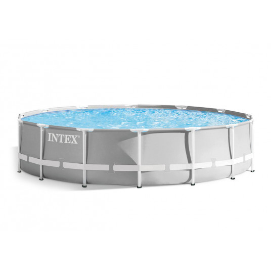 Karkasinis baseinas frame pool 4.57m + filter pump, ladder, cover INTEX 26724