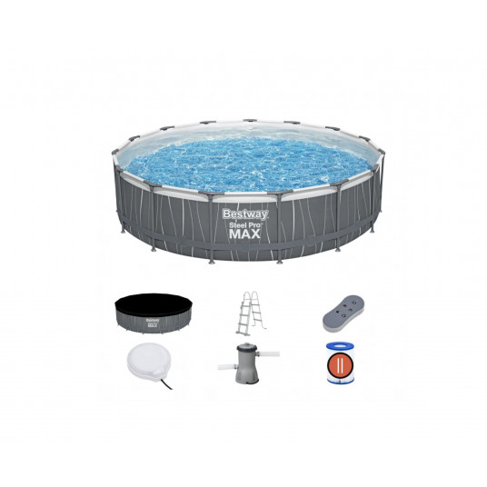 Karkasinis baseinas BESTWAY 561GD Ceilings 457x107 cm SteelPRO