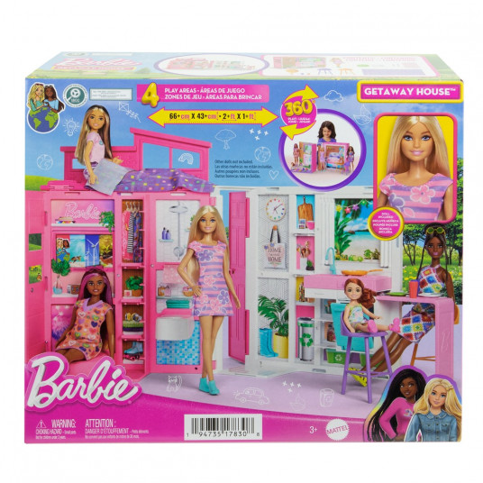 Barbie Cozy House + Doll rinkinys HRJ77 p2 MATTEL