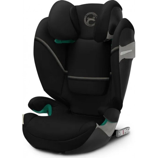 Automobilinė kėdutė CYBEX Solution S2 i-Fix, 15-50 kg, Moon Black