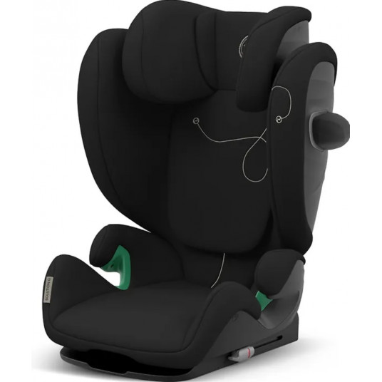 Automobilinė kėdutė CYBEX Solution G i-Fix, 15-50 kg, Moon Black
