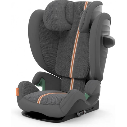 Automobilinė kėdutė CYBEX Solution G i-Fix Plus, 15-50 kg, Lava Grey