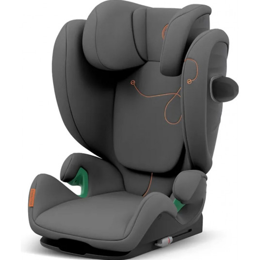 Automobilinė kėdutė CYBEX Solution G i-Fix, 15-50 kg, Lava Grey